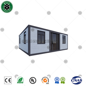 บ้านสำนักงานคอนเทนเนอร์ขนาด 20 ฟุต 30 ฟุต 40 ฟุต โครงเหล็ก ขยายได้ 2 3 4 5 ห้องนอน อาคารสำนักงานคอนเทนเนอร์ - Product Image 6