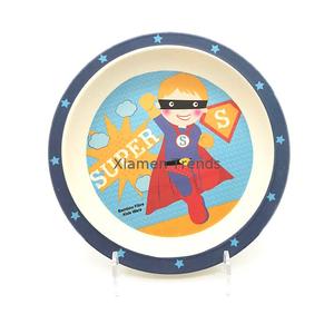 5 pièces <span class=keywords><strong>pas</strong></span> <span class=keywords><strong>cher</strong></span> mignon conception personnalisée fibre de <span class=keywords><strong>bambou</strong></span> mélamine <span class=keywords><strong>vaisselle</strong></span> <span class=keywords><strong>vaisselle</strong></span> enfants ensemble - Product Image 5