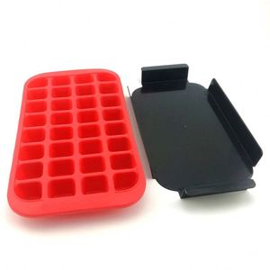 Bacs à glace en silicone avec support en plastique, durables et en stock – Meilleures ventes - Product Image 3