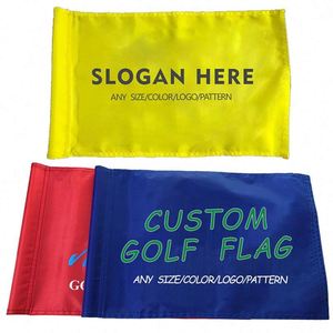 Quality Low Moq Embroidered Logo Golf Hole Flag Golf Flag Nylon - Product Image 1