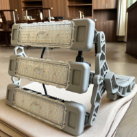 Projecteur LED haute puissance IP66 étanche en aluminium moulé sous pression pour usine, entrepôt, bâtiment, façade, jardin, parc, stade