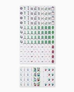 Custom Acrylic Mahjong Game Engraved Luxury Set Engraved Luxury Set American Mahjong Tiles for <b>Entertainment</b> - Product Image 3