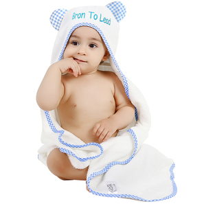 100% orgánico de bambú de bebé con capucha de toalla de baño de bambú toalla suave para los recién nacidos y los niños - Product Image 5