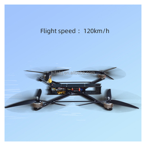 Dron de carreras profesional FPV, alcance de 10km, características de carreras remotas, resolución de captura de imagen 480P, transmisión de imagen de 10km - Product Image 3
