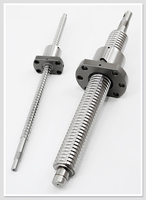 Long Service Life CNC SFU Ball Screw Kit GCr15 Material C3/C5 Grinding Grade Left Right Thread 12mm Diameter 4mm Lead Pitch