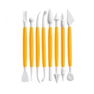 56 pièces nouveaux outils de pointage de modélisation à double extrémité ensemble d'outils de modélisation de sculpture pour gaufrage Art Nail Art fournitures de peinture