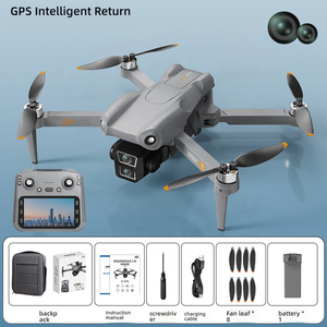 Drone RC <span class=keywords><strong>L300</strong></span> PRO à Flux Optique Pliable avec Évitement d'Obstacles, Double Caméra, GPS, FPV, en Plastique, Idéal pour Débutants Adultes - Product Image 5