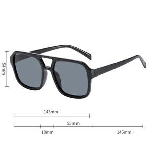 Lunettes de soleil personnalisées en plastique pour femmes et hommes, idéales pour événements promotionnels, mariages et festivals - Product Image 5