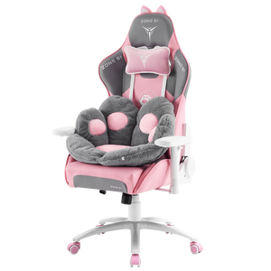 Silla de Juego Reclinable Cómoda con Marco de Acero <span class=keywords><strong>y</strong></span> Espuma Moldeada, Estilo <span class=keywords><strong>Bosnia</strong></span>, Buen Precio, Silla de Computadora para Chicas - Product Image 4