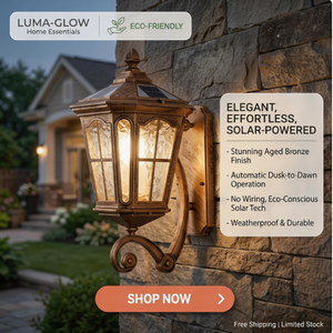 Lampada Solare <span class=keywords><strong>da</strong></span> Parete IP65 Impermeabile in Alluminio Stile Retrò per <span class=keywords><strong>Giardino</strong></span>, Villa, Esterno, Balcone e Cancello - Product Image 3