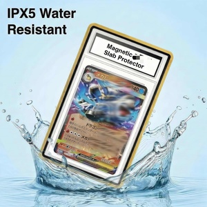 Support d'affichage de cartes sportives haut de gamme personnalisable et écologique, cadre en carton avec protection UV et couvercle en verre trempé pour cartes - Product Image 5