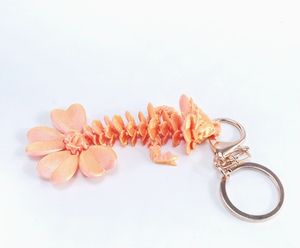 Llavero Colgante de Bolsa con Diseño de Dragón Chino, Dragón Rosa y Trébol de Cuatro Hojas, Impreso en 3D, de Cristal, Bonito, Modelo de Juguete, Adorno con Temática Animal - Product Image 4