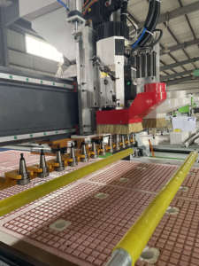 Besar Area Kerja ATC Kayu Cnc <span class=keywords><strong>Router</strong></span> Mesin dengan 12 Pcs <span class=keywords><strong>Router</strong></span> <span class=keywords><strong>Bit</strong></span> Linear Perpustakaan - Product Image 4