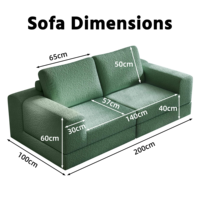 Sofa compressé de style sectionnel de salon de luxe art de soutien du dos multifonctionnel moderne en gros d'usine