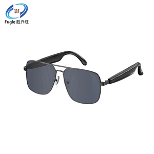 Fugle AG008 Gafas Bluetooth Audifonos inalámbricos Auriculares Moda Deporte Manos libres Diseñador Gafas de sol Sonido HiFi BT5.4 para hombres - Product Image 1