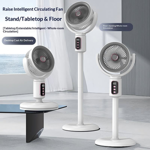 YS Air Circulation <b>Fan</b> Floor Household Oscillating Rechargeable Timing Brushless Motor <b>Remote</b> <b>Control</b> 8-hour Adjustable Height P - Product Image 4