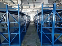 Étagère d'angle en acier/fer à 5 niveaux pour marchandises légères avec garantie de 10 ans et capacité robuste