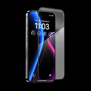 Protection d'écran en verre trempé anti-reflet double DH pour iPhone 16 15 17 Pro Max - Product Image 5