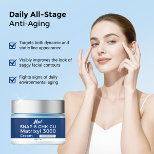 Crème <span class=keywords><strong>anti</strong></span>-âge GHK-Cu Copper Peptide SNAP-8, raffermissante, réduisant les <span class=keywords><strong>rides</strong></span>, hydratante, réparatrice de la barrière cutanée - Product Image 5