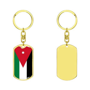 Llaveros <span class=keywords><strong>Jordan</strong></span> con Bandera de Petra, Llaveros de Metal con Bandera del Mar Muerto, Regalos de Vacaciones de Oriente Medio, Venta Al por Mayor a Granel Disponible - Product Image 3