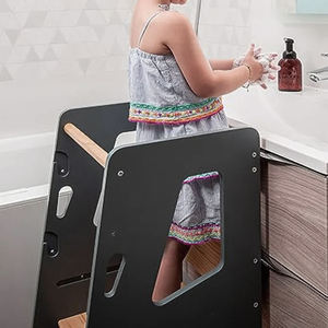 Torre di Apprendimento in Legno Personalizzata per Bambini, Sgabello Montessori Sicuro, Perfetto Aiutante in Cucina - Product Image 2