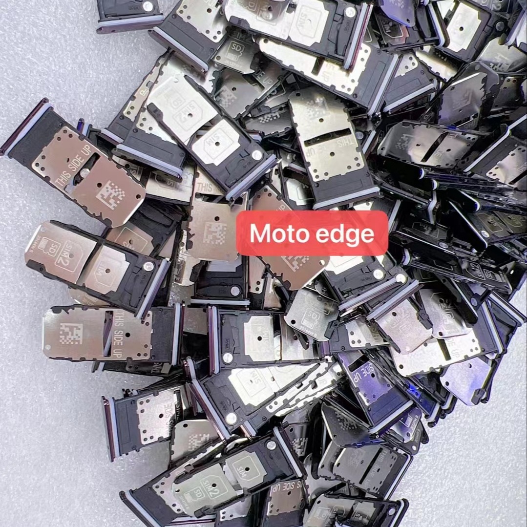 Продажа KN, адаптер для SIM-карты мобильного телефона MOTO Edge 20 G5 Plus, лоток для Sim-карты, держатель слота, оптовая продажа, запасные части для сотового телефона