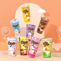 Gros mingzhi enfants populaire tasse biscuits avec des chocolats 50g
