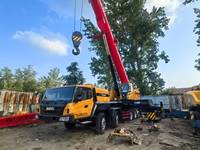 Grue sur camion Sany STC500 de 50 tonnes, comme neuve, à vendre, peinture d'origine et pièces authentiques, grue d'occasion