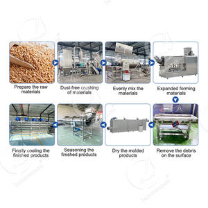 Processus d'équipement de production d'aliments secs pour chiens OCEAN Usine de fabrication d'aliments pour animaux de compagnie - Product Image 2