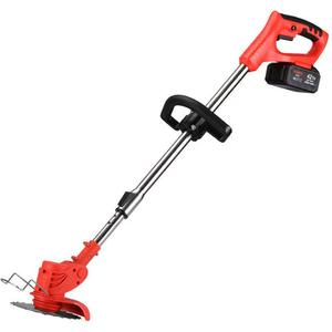 Petite <span class=keywords><strong>tondeuse</strong></span> à gazon électrique domestique <span class=keywords><strong>Batterie</strong></span> au lithium rechargeable Coupe 4 temps utilisée pour le désherbage et la coupe de l'herbe dans le jardin - Product Image 6