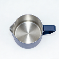 Pichet à lait commercial en acier inoxydable pour latte art, pichet à mousse de café, pichet à vapeur pour barista, équipement de café
