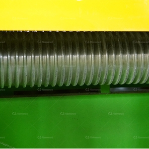 Machine de recyclage de <span class=keywords><strong>pare</strong></span>-<span class=keywords><strong>brise</strong></span> de voiture, séparateur de verre feuilleté, équipement de recyclage de verre PVB avec brevet - Product Image 6