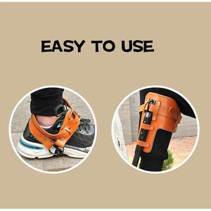 Ajustable, para trepar árboles, con sujeción de pie, hebilla de acero tipo zapato, manual, para trepar postes de madera verticales - Product Image 6