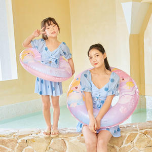 Flotador Inflable Infantil Xiaolu, Diseño de Princesa de Hielo, Redondo, para Niños - Product Image 2