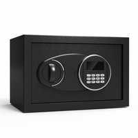 Caja de seguridad para el hogar Caja DE SEGURIDAD pequeña Caja de seguridad de acero y caja de seguridad con teclado electrónico programable para objetos de valor en efectivo