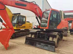 Excavatrice sur pneus haute puissance 15 tonnes DX150, engin de terrassement - Product Image 6