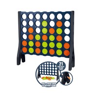 Juego Gigante de Cuatro en Raya |   42 piezas de ajedrez, juguete educativo para niños y adultos, para interiores y exteriores