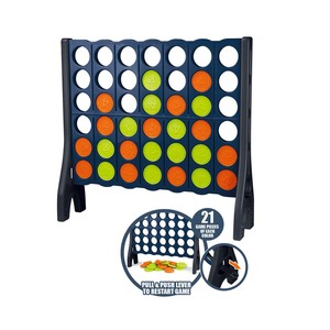 Jeu géant 4 en ligne |   42 pièces d'échecs, jouet éducatif pour enfants et adultes, intérieur et extérieur - Product Image 3