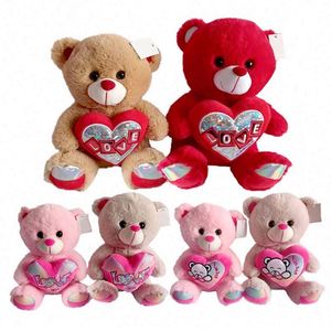 Peluches personnalisées en gros, ours en peluche super doux, animaux en peluche en nylon super doux, jouets pour la Saint-Valentin, jouet de dessin animé pas cher - Product Image 6