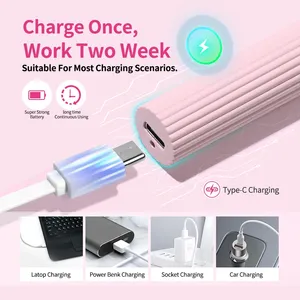 1 Lampe UV/LED portable en forme de stylo pour vernis gel et ongles à presser, sèche-ongles USB sans fil pour vernis gel - Product Image 4