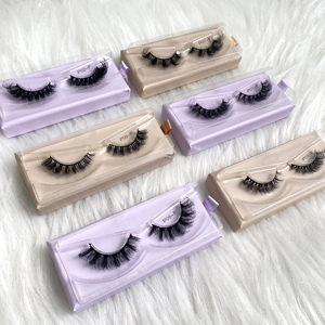 <span class=keywords><strong>Cils</strong></span> synthétiques personnalisés et bon marché, faux <span class=keywords><strong>cils</strong></span> en vison faits à la main de 15mm, <span class=keywords><strong>cils</strong></span> dramatiques en faux vison russes, vente en gros - Product Image 2