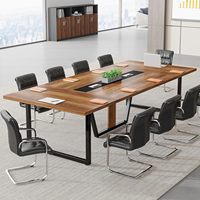 Ensemble de table et chaises de réunion extensible en bois haut de gamme moderne, mobilier de bureau convertible, postes de travail, salles de réunion scolaires
