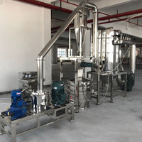 Équipement de broyage industriel ultra-fin pour épices, gingembre, curcuma, sucre, sel, poivre noir, avec broyeur et classificateur à air