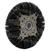 S-S 254mm Omni Robot roue directionnelle pour fauteuil roulant électrique