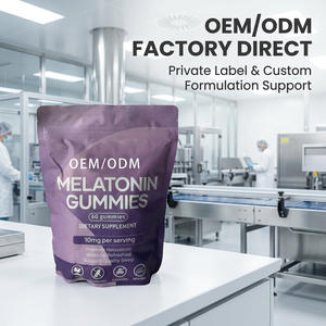 เยลลี่เมลาโทนินสูตรเฉพาะสำหรับกลางคืน ช่วยผ่อนคลายและเสริมสร้างความสงบใจ บรรจุในถุงแบบตั้งได้ รับผลิตแบบ OEM ODM แบรนด์ส่วนตัว - Product Image 3