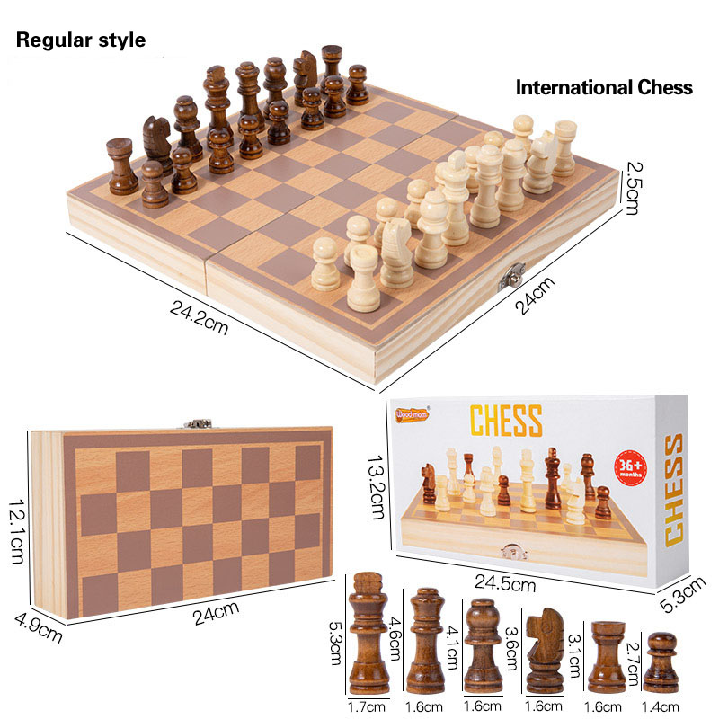 Regular style chess (24*24cm)