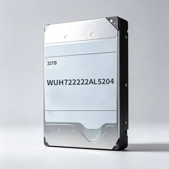 WUH722222AL5204 22TB Helium Enterprise Hard Drive 3.5 Inch SAS 12Gb/s 7200RPM 512MB Cache CMR Data Center Server Storage HDD
