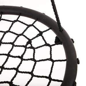 Outdoor Metalen Schommel Set Met Vogelnest Hangende Stoel Kinderhangmat Voor Tuin Speelhuis School Binnenplaats Speeltuin - Product Image 5