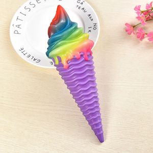 19cm Multi-Color PU Slow <b>Rebound</b> Foam Squishy Simulation Food Ice Cream Stress Squeeze Toy - Product Image 4