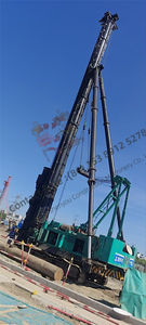 Machine de piquage de pieux HITACHI PD100 / Piqueuse hydraulique 70T PD100M DH408 avec marteau hydraulique / Machine de piquage de pieux - Product Image 2